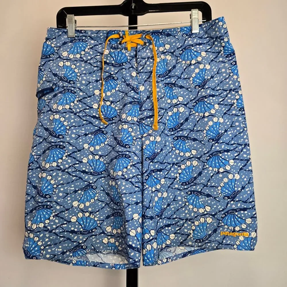 Patagonia Men's Planing Board Shorts‎ Swim Trunks UPF Quick Dry Butterfly 32